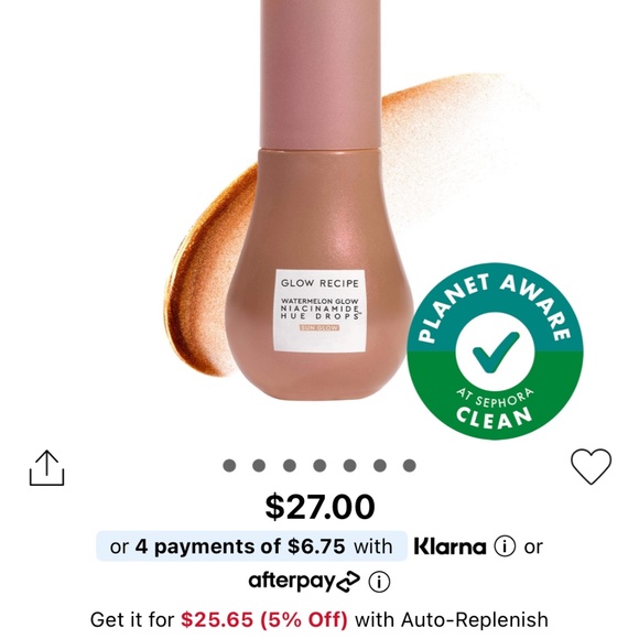 ✨NEW Glow Recipe Watermelon Glow Niacinamide Hue Drops✨ - Picture 4 of 4